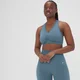 Brassière sans coutures délavée MP pour femmes – Bleu galet