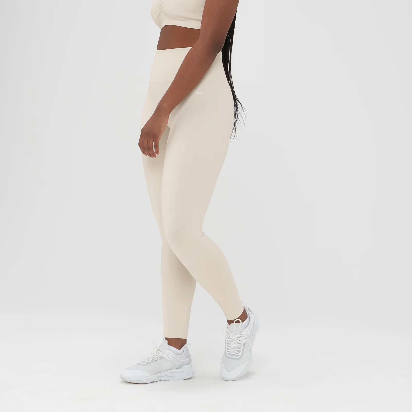 Legging sans coutures délavé MP pour femmes – Écru - XS Image 1