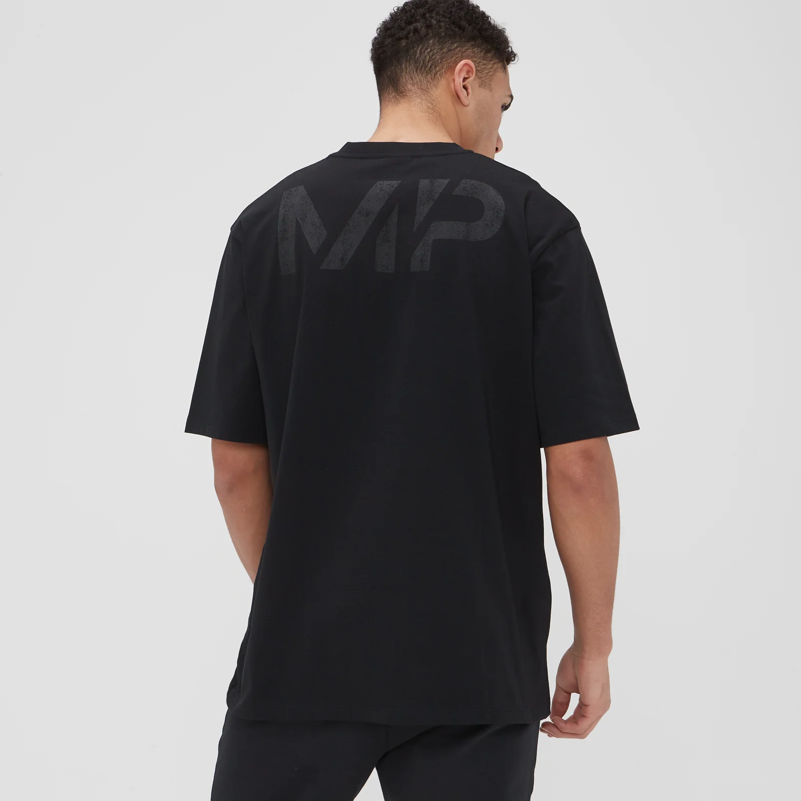 T-shirt oversize MP Grit Graphic pour hommes – Noir - XXS Image 1
