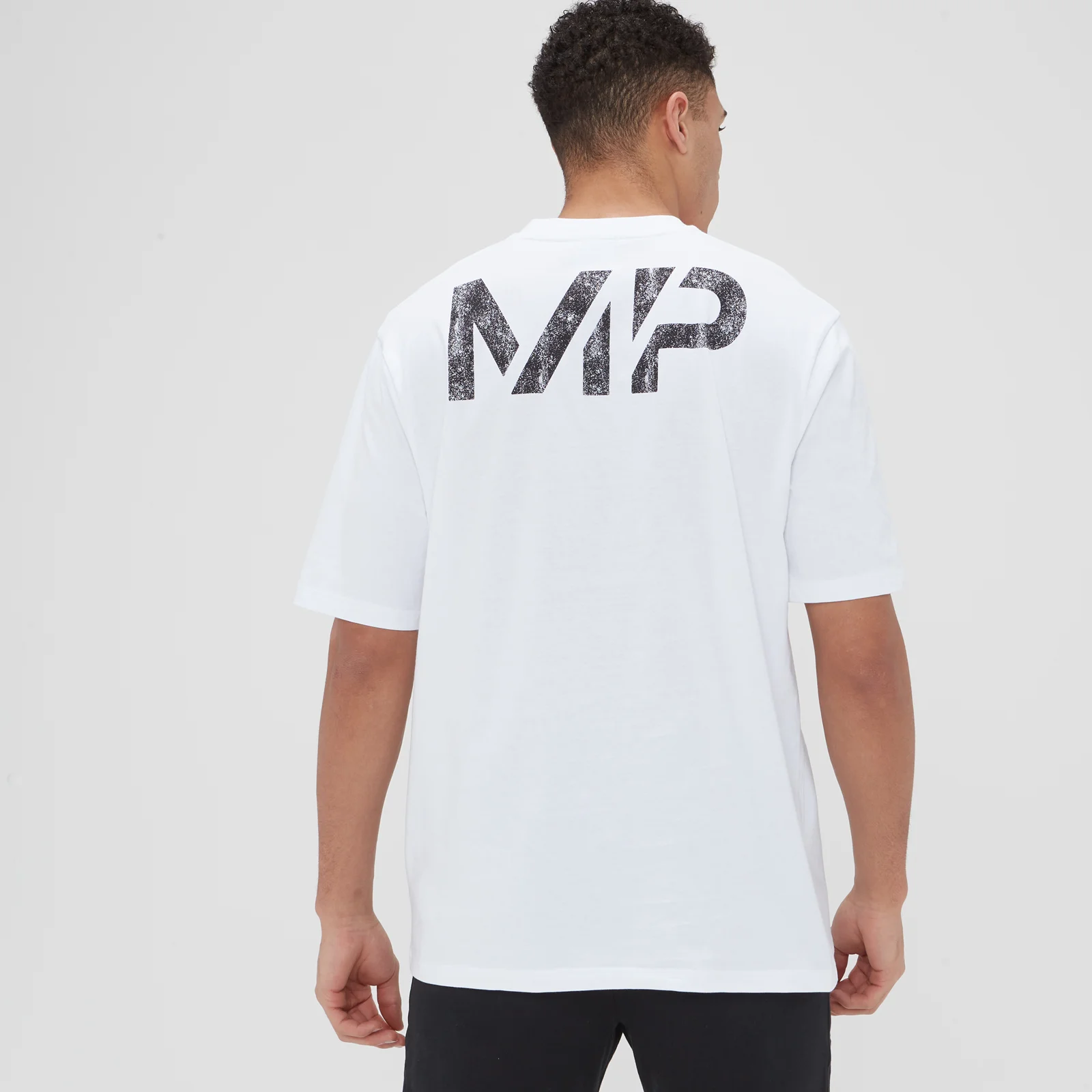 T-shirt oversize MP Grit Graphic pour hommes – Blanc - XXS Image 1
