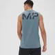 Débardeur à emmanchures échancrées MP Grit Graphic pour hommes – Bleu galet