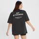 T-shirt MP Heritage pour femmes – Noir délavé