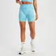 Cycliste sans coutures MP Shape pour femmes – Tie-dye bleu