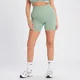 Short côtelé sans coutures MP Tempo pour femmes – Vert sauge
