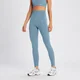 Legging côtelé sans coutures MP Tempo pour femmes – Bleu gris