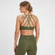 Brassière de sport à bretelles MP Adapt pour femmes – Vert olive