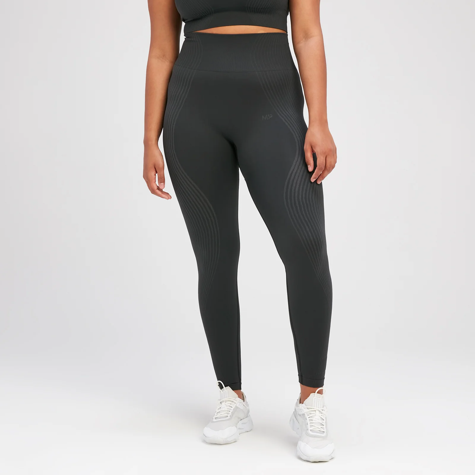 Legging sans coutures MP Tempo Illusion pour femmes – Noir - XS Image 1