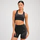 Brassière de sport sans coutures MP Tempo Ultra pour femmes – Noir