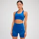 Brassière de sport sans coutures MP Tempo Ultra pour femmes – Bleu surf