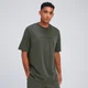 T-shirt oversize MP Rest Day pour hommes – Vert taupe