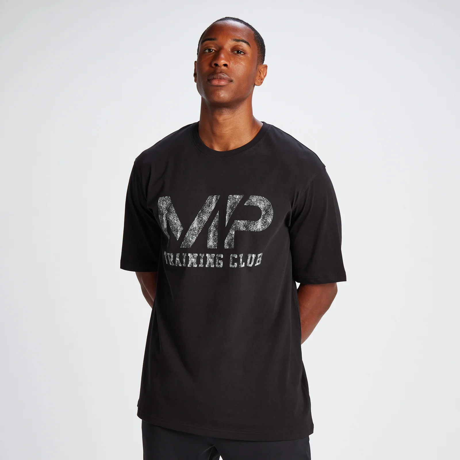 T-shirt en coton oversize MP Tempo pour hommes – Noir - XS Image 1