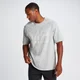 T-shirt en coton oversize MP Tempo pour hommes – Orage chiné
