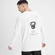 T-shirt à manches longues MP Leg Day Graphic pour hommes – Blanc