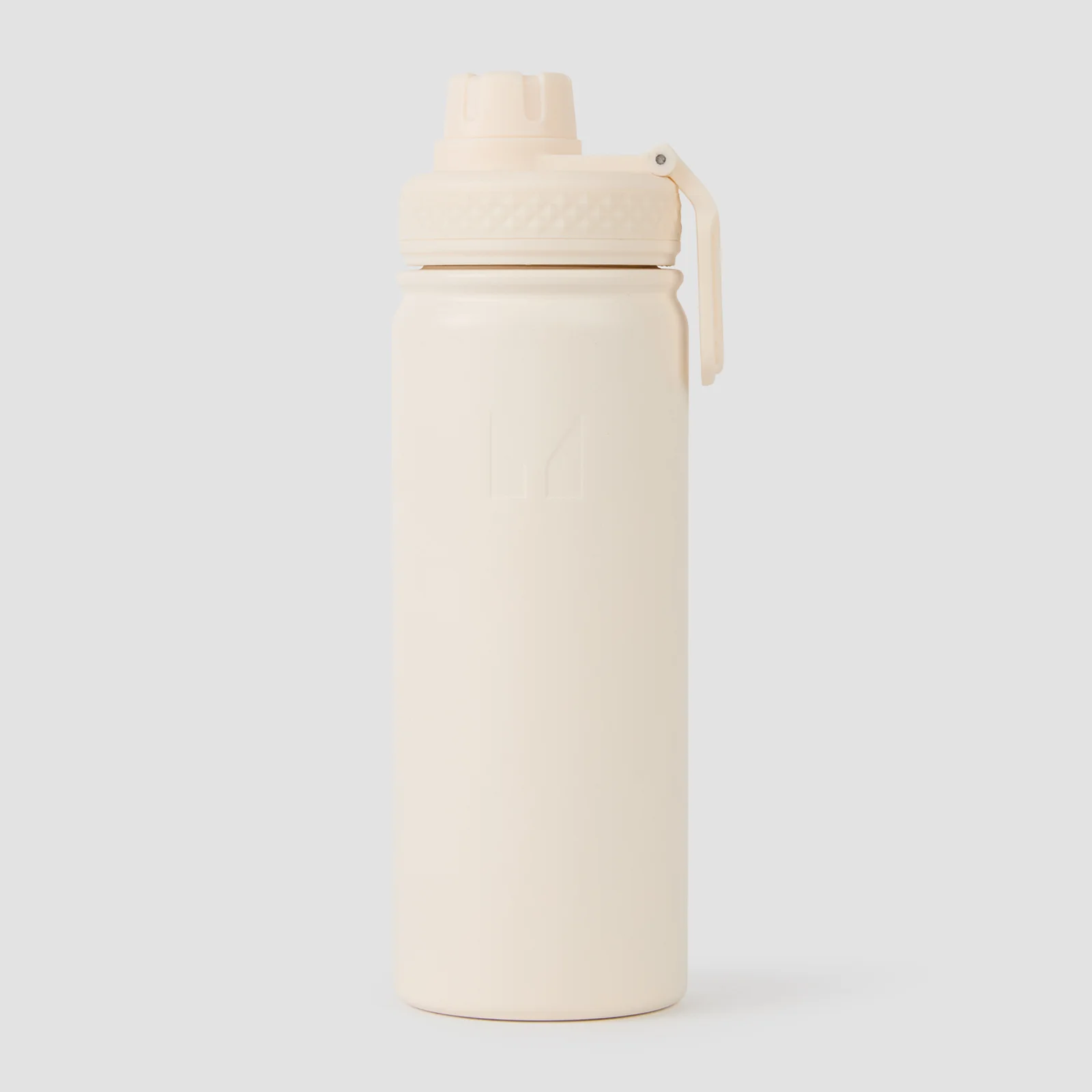 Gourde en acier inoxydable de taille moyenne Masterbrand – Crème naturel Image 1