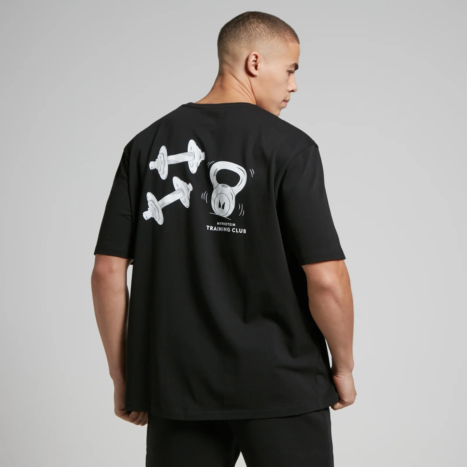 T-shirt oversize MP Tempo Graphic pour hommes – Noir - XS Image 1