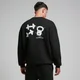 Sweat à col ras du cou MP Tempo Graphic pour hommes – Noir