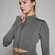 Veste courte sans coutures MP Tempo Ultra Geometric pour femmes – Carbone