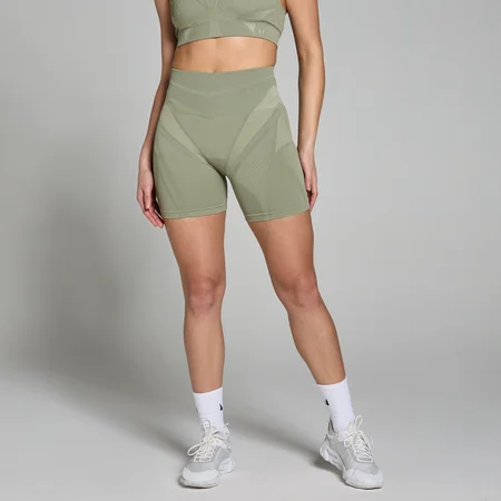 Short moulant sans coutures MP Tempo Ultra Geometric pour femmes – Taupe