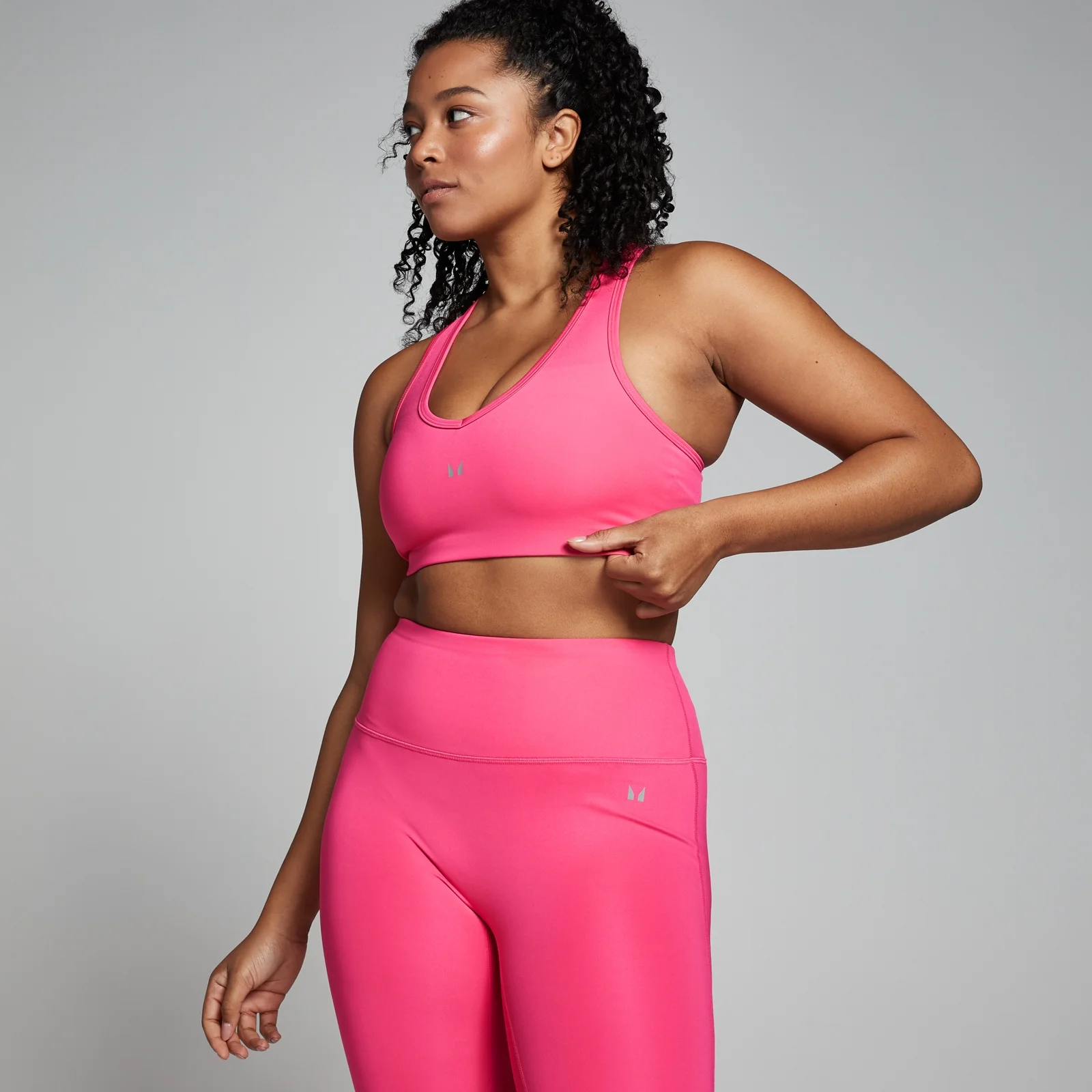Brassière de sport MP Velocity pour femmes – Rose vif - XS Image 1