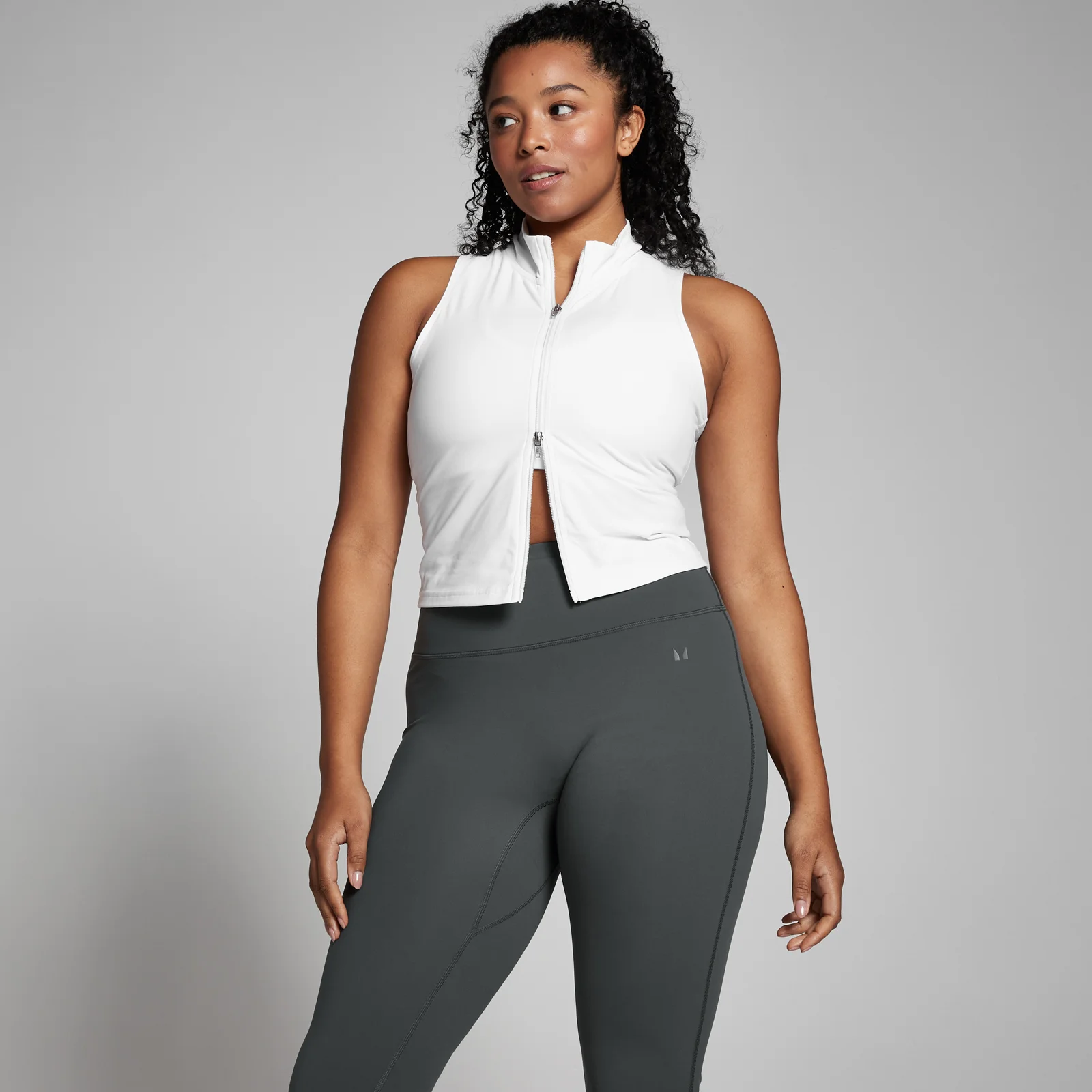 Débardeur zippé MP Tempo pour femmes – Blanc - XS Image 1