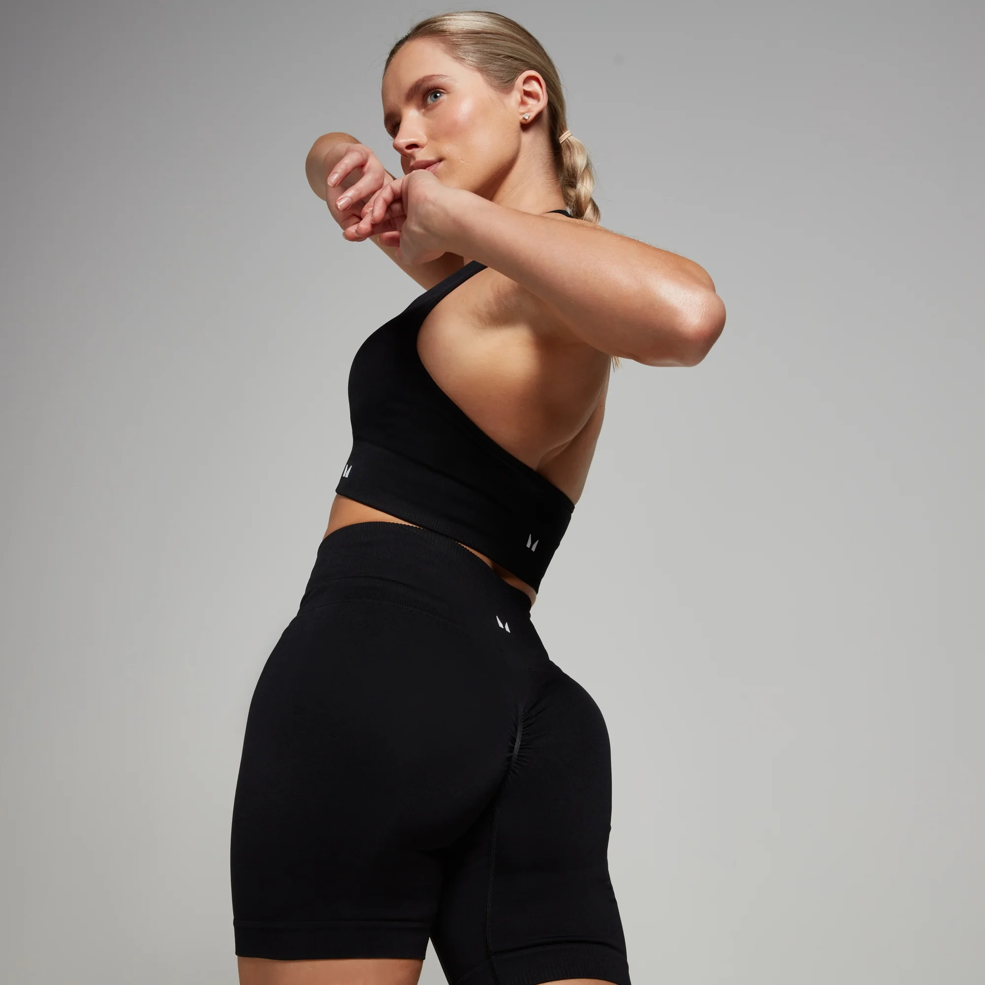 Short sans coutures MP Tempo pour femmes – Noir - XS Image 1