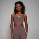 Brassière de sport thermocollée MP Studio pour femmes – Mocha