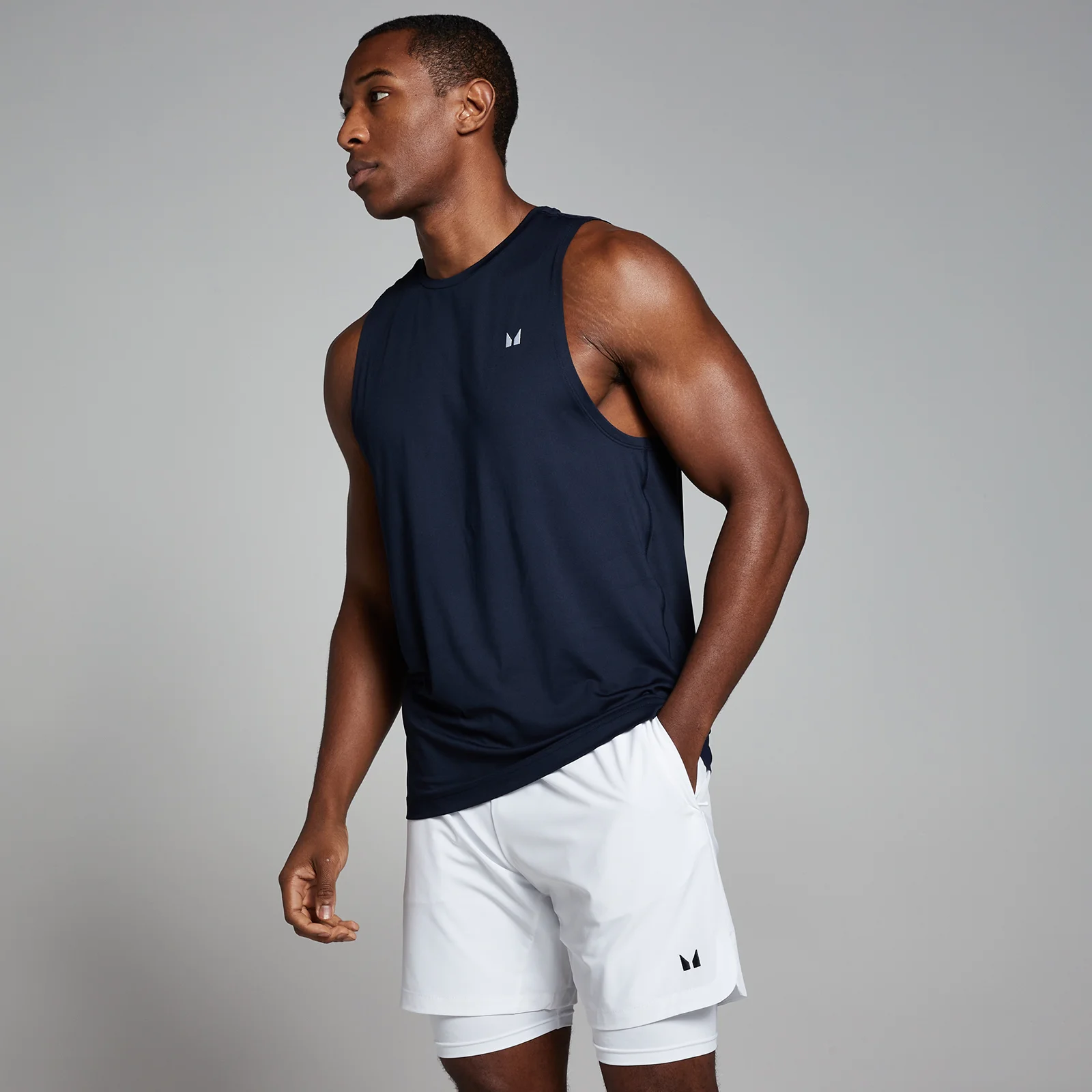 Débardeur d’entraînement MP pour hommes – Bleu marine - S Image 1