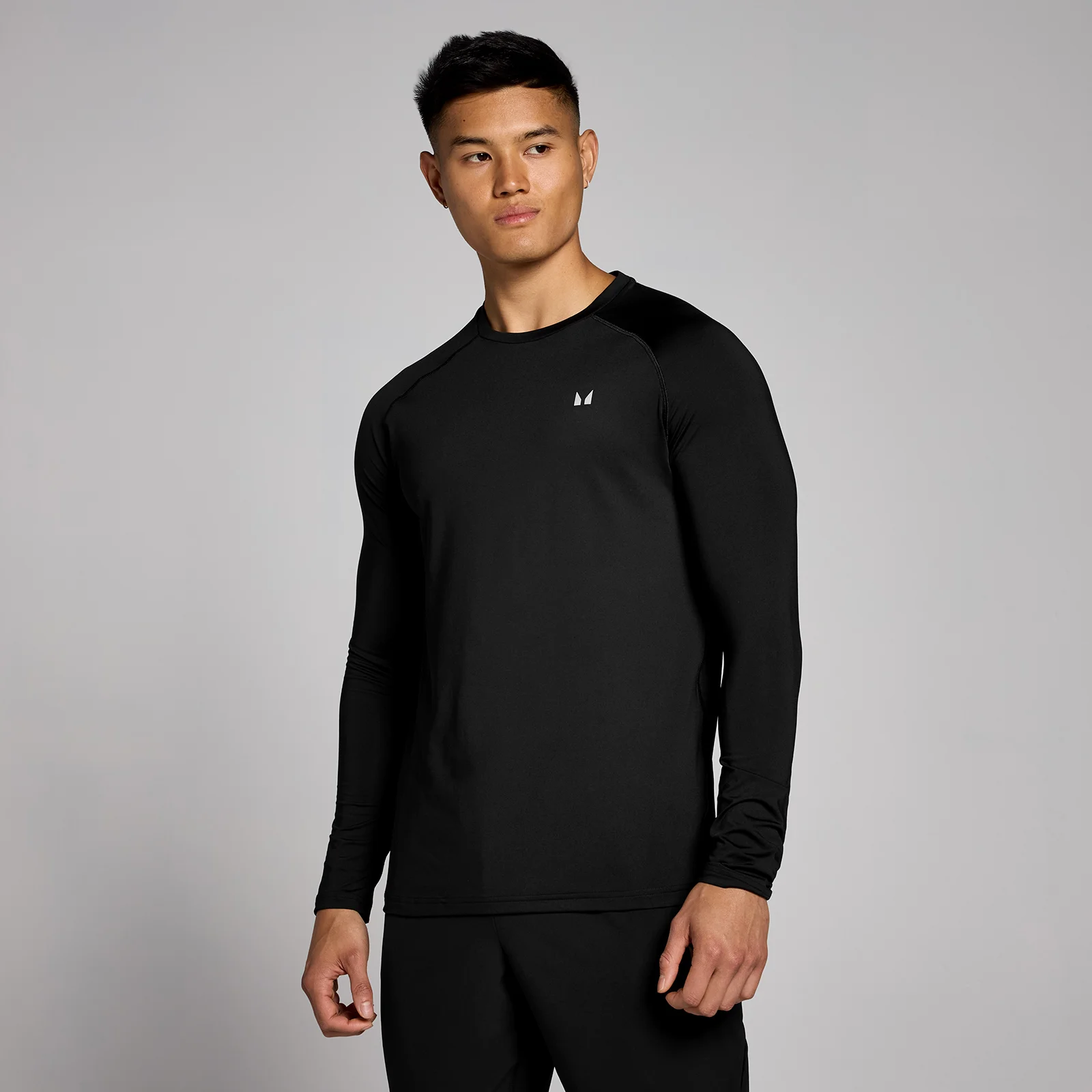 T-shirt d’entraînement à manches longues MP pour hommes – Noir - XXS Image 1