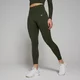 Legging ⅞ sans coutures MP Shape pour femmes – Vert forêt