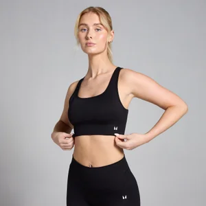 Brassière de sport sans coutures MP Shape pour femmes – Noir - Size L