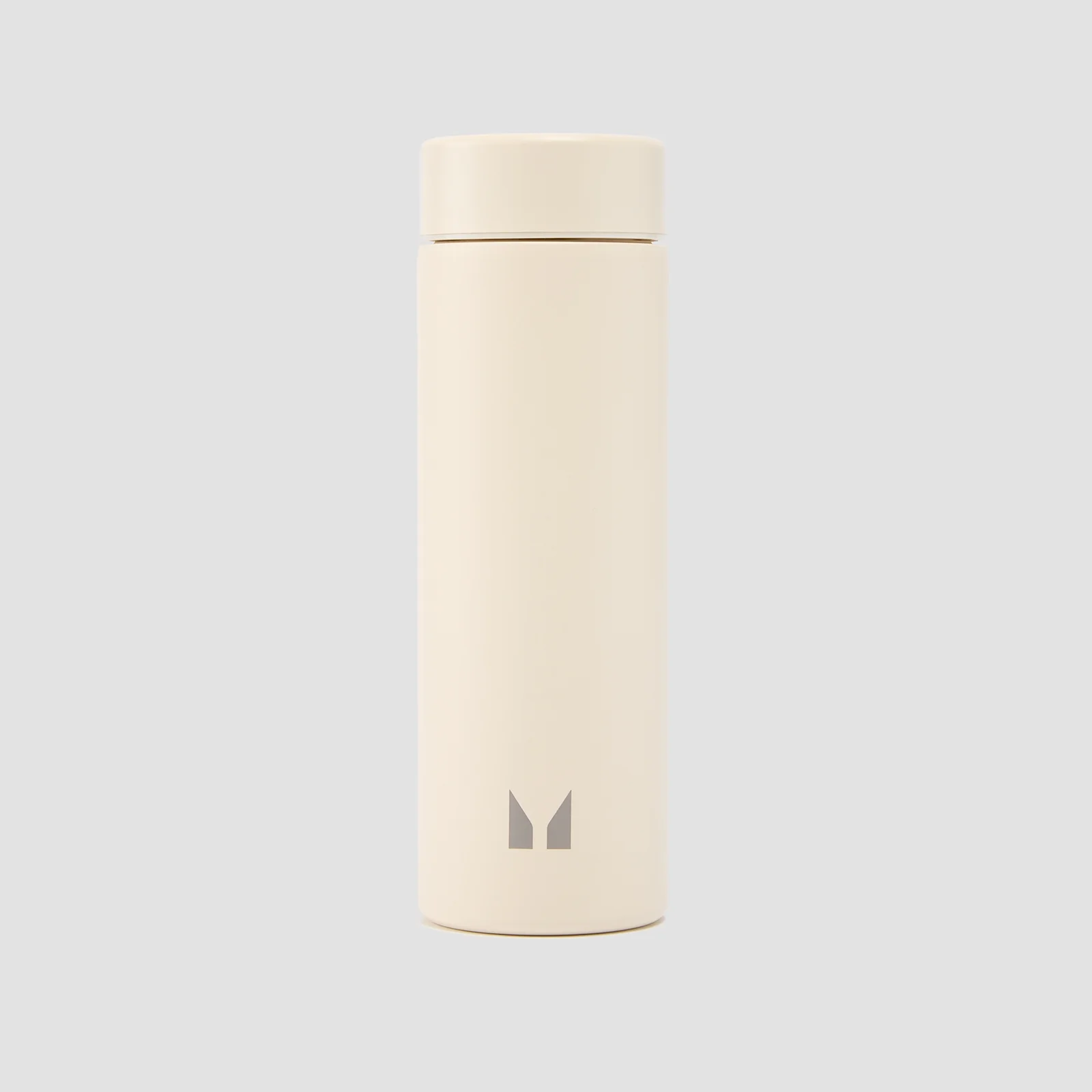 Gourde en acier inoxydable de grande taille – Crème naturel Image 1