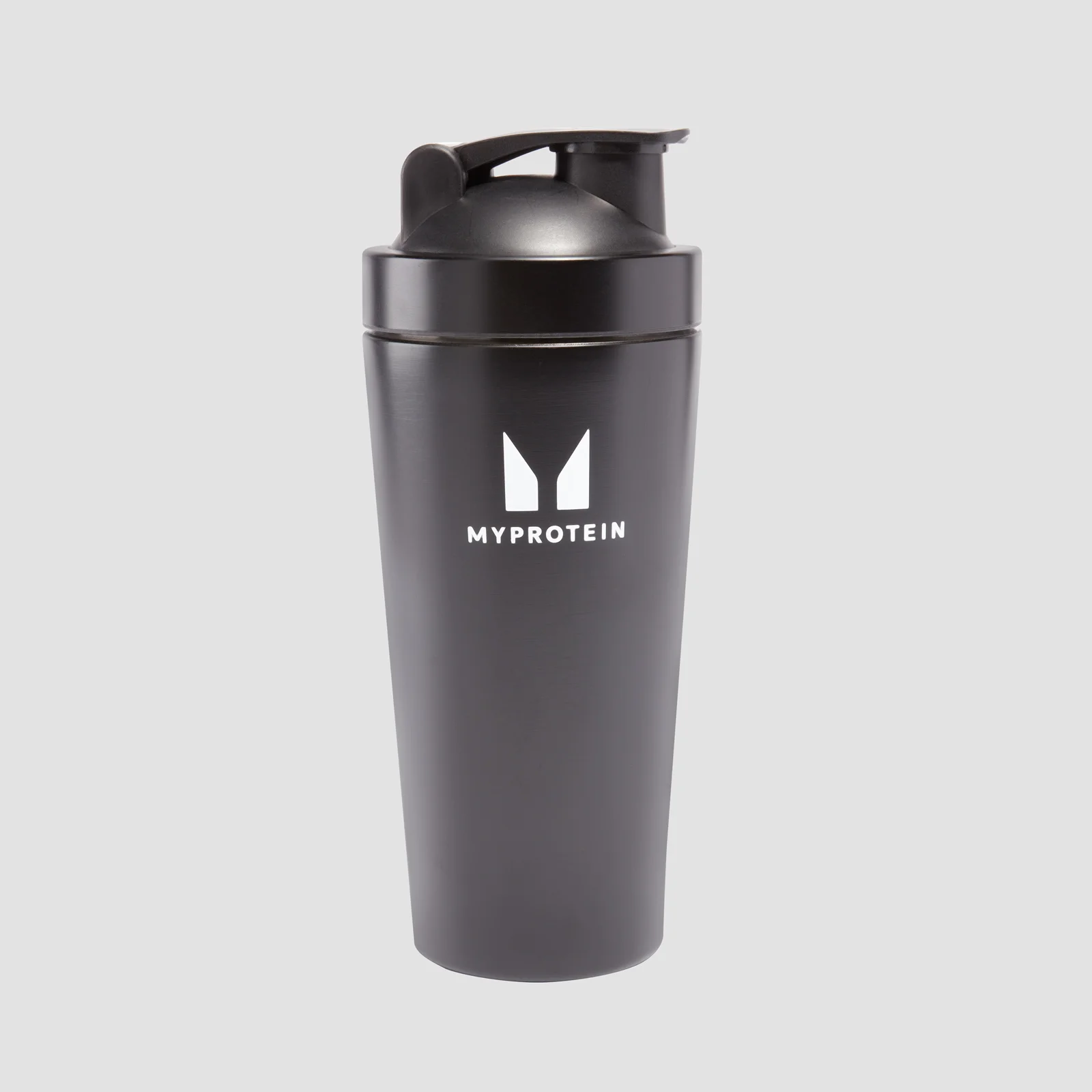 Shaker en acier inoxydable recyclé Myprotein – Noir Image 1
