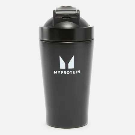 Mini shaker en acier inoxydable recyclé Myprotein – Noir