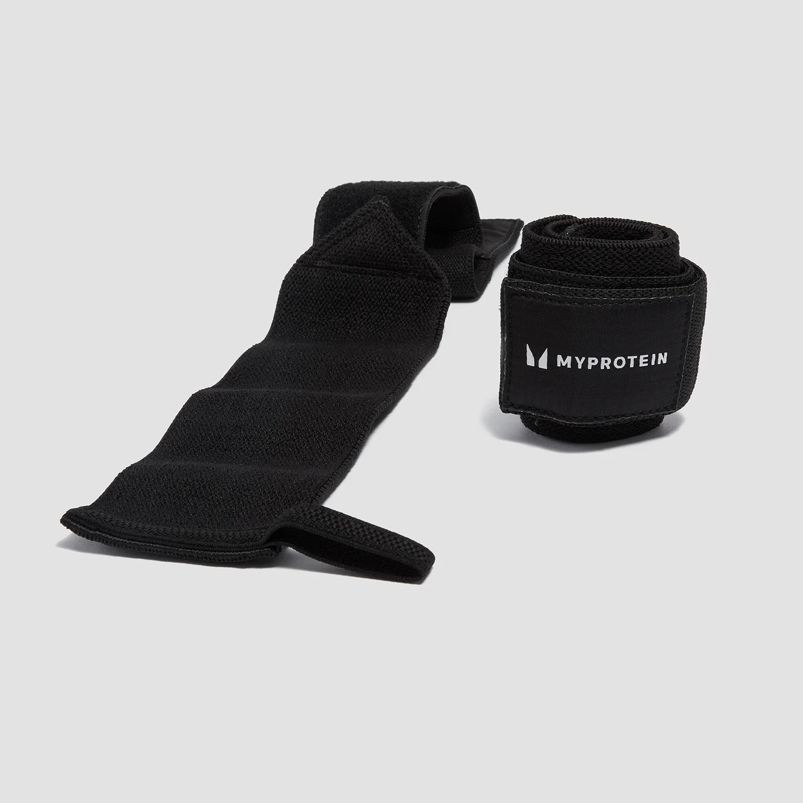 Bandes de renfort pour poignet Myprotein – Noir Image 1