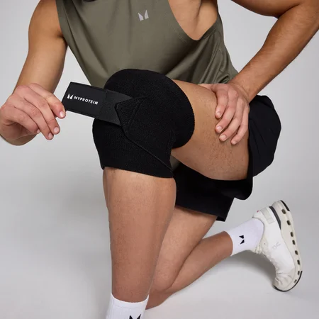 Bandes de renfort pour genoux Myprotein – Noir