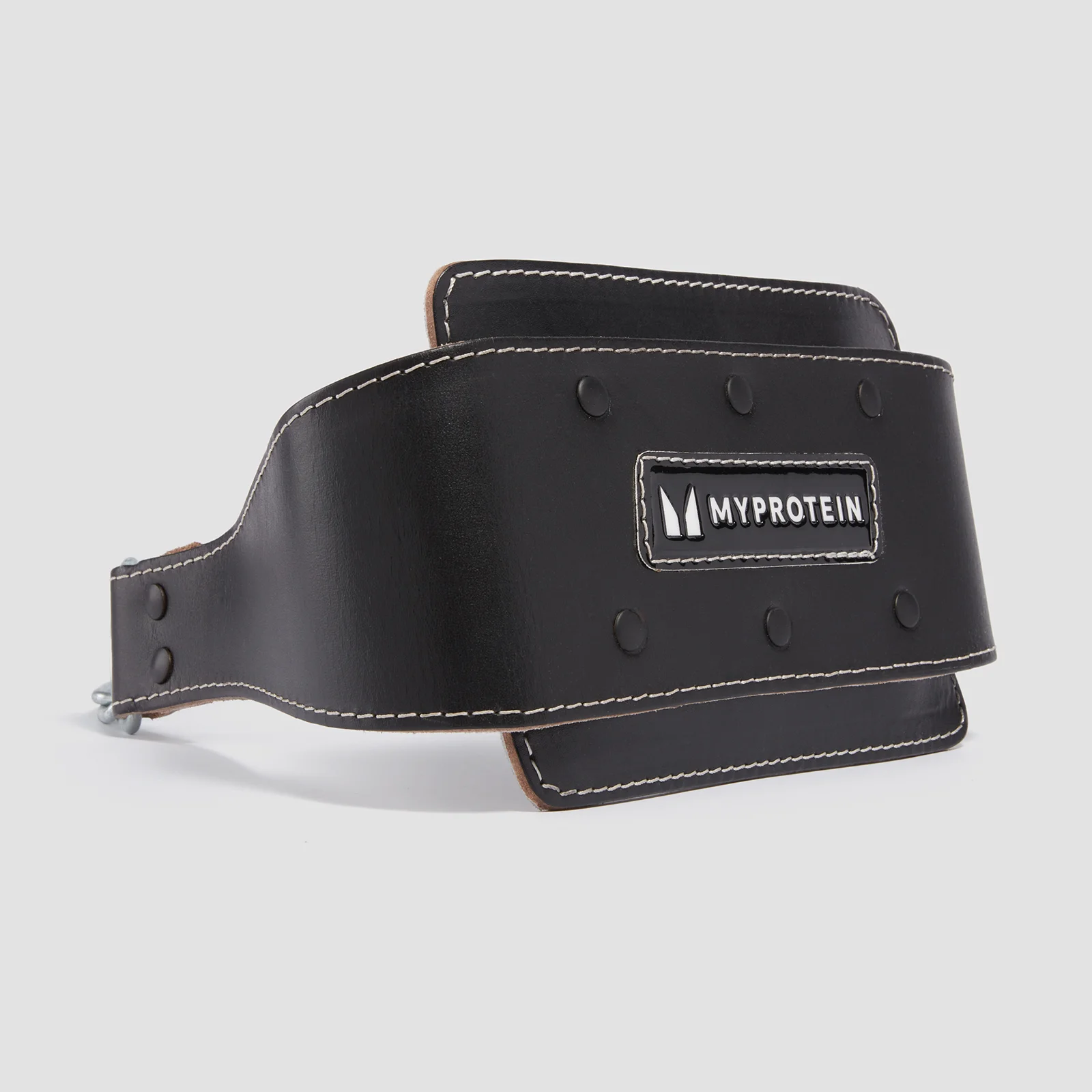 Ceinture de lestage en cuir Myprotein – Noir Image 1