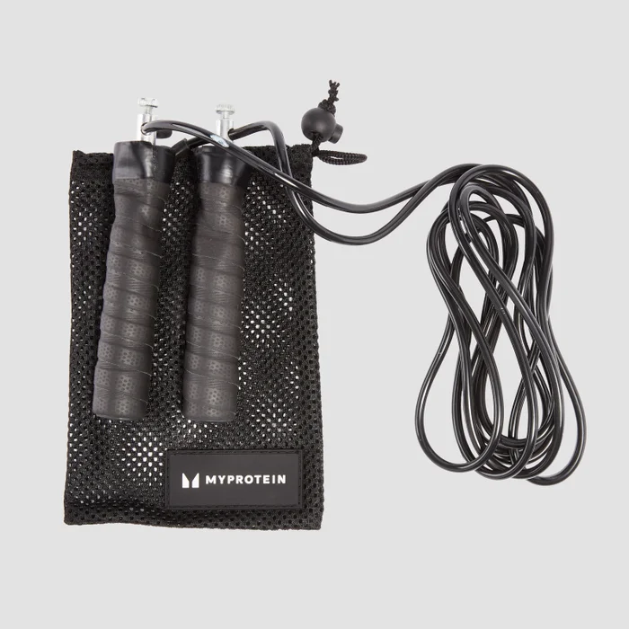 Corde à sauter Deluxe Myprotein – Noir