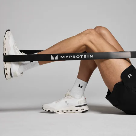 Bande de résistance Myprotein – Bande unique (23-54 kg) – Noir
