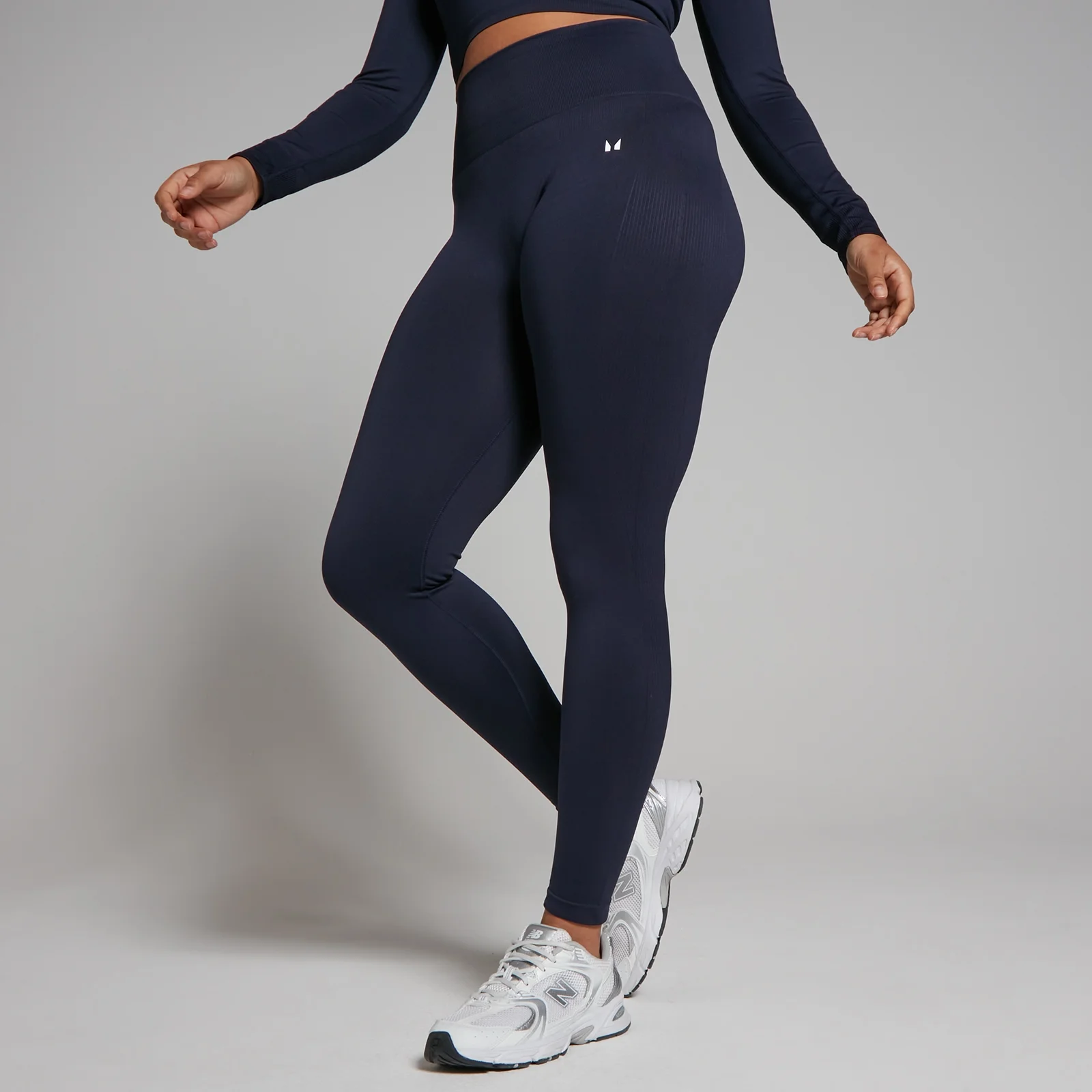 Legging sans coutures MP Shape pour femmes – Bleu marine - XXS Image 1