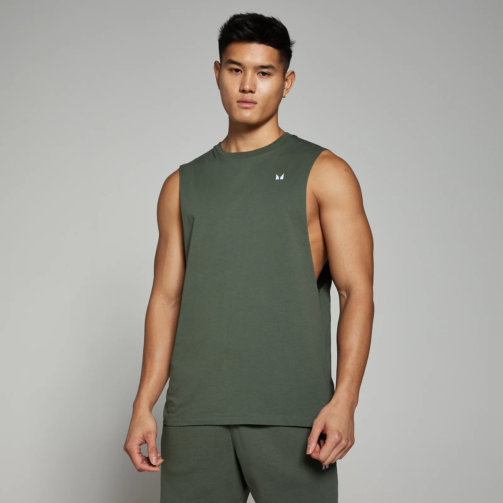 Débardeur à emmanchures échancrées MP Rest Day pour hommes – Thym - XS Image 1