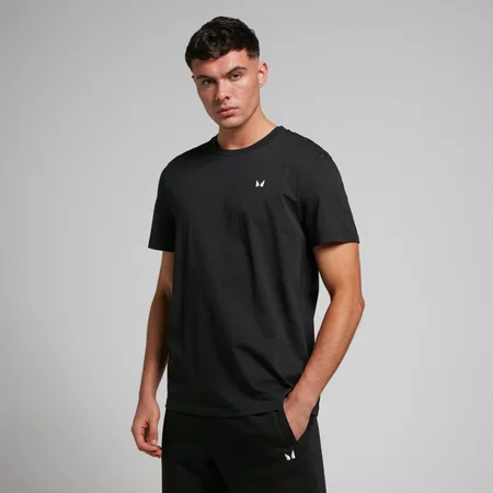 T-shirt à manches courtes MP Rest Day pour hommes – Noir