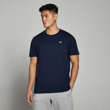T-shirt à manches courtes MP Rest Day pour hommes – Bleu marine