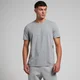 T-shirt à manches courtes MP Rest Day pour hommes – Gris chiné