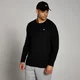 Haut à manches longues MP Rest Day pour hommes – Noir