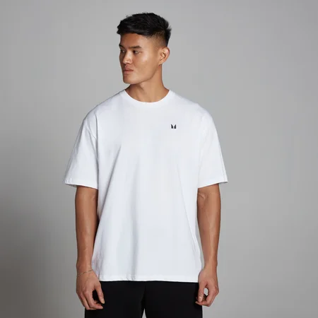 T-shirt oversize MP Rest Day pour hommes – Blanc
