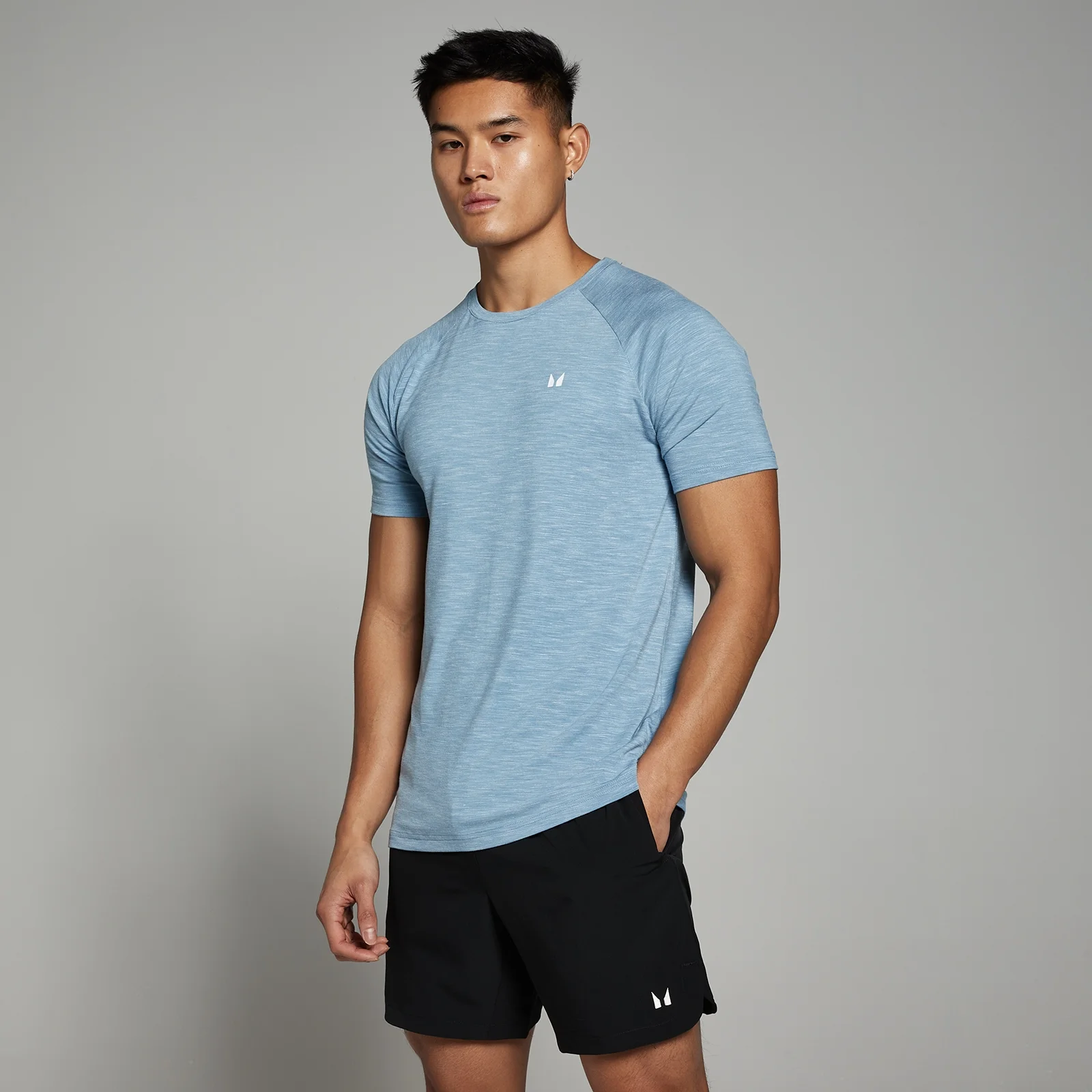 T-shirt à manches courtes MP Performance pour hommes – Bleu doux - XXS Image 1