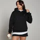 Sweat à capuche coupe classique MP Basics pour femmes – Noir
