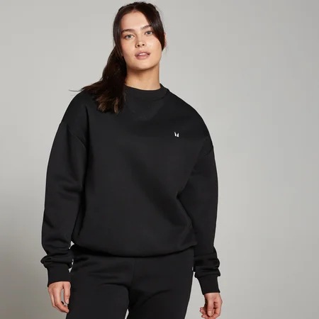 Sweat oversize MP Basics pour femmes – Noir