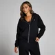 Sweat à capuche zippé MP Basics pour femmes – Noir