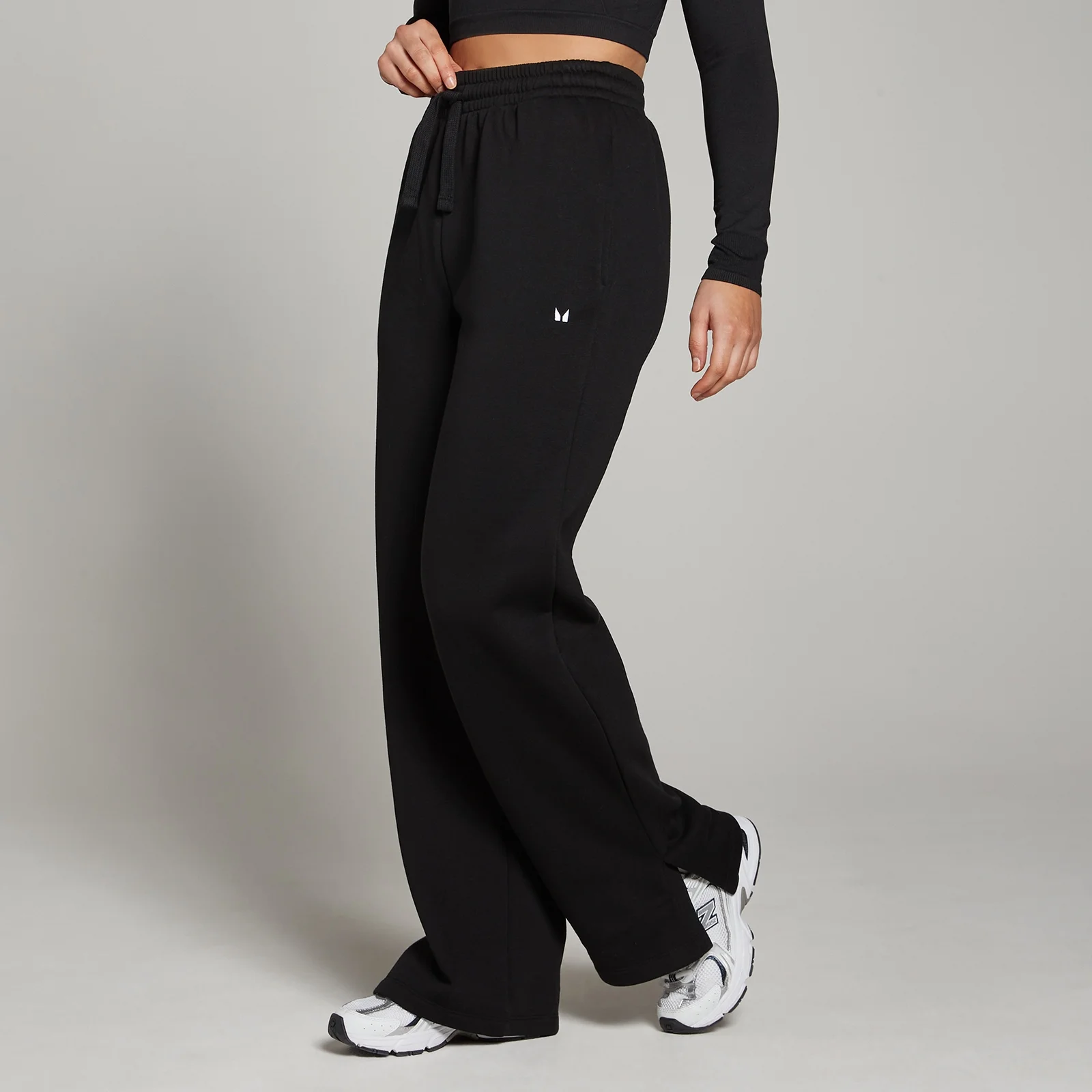 Jogging coupe droite MP Basics pour femmes – Noir - S Image 1